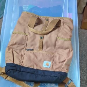 Carhartt Tan and Black Men's Backpack